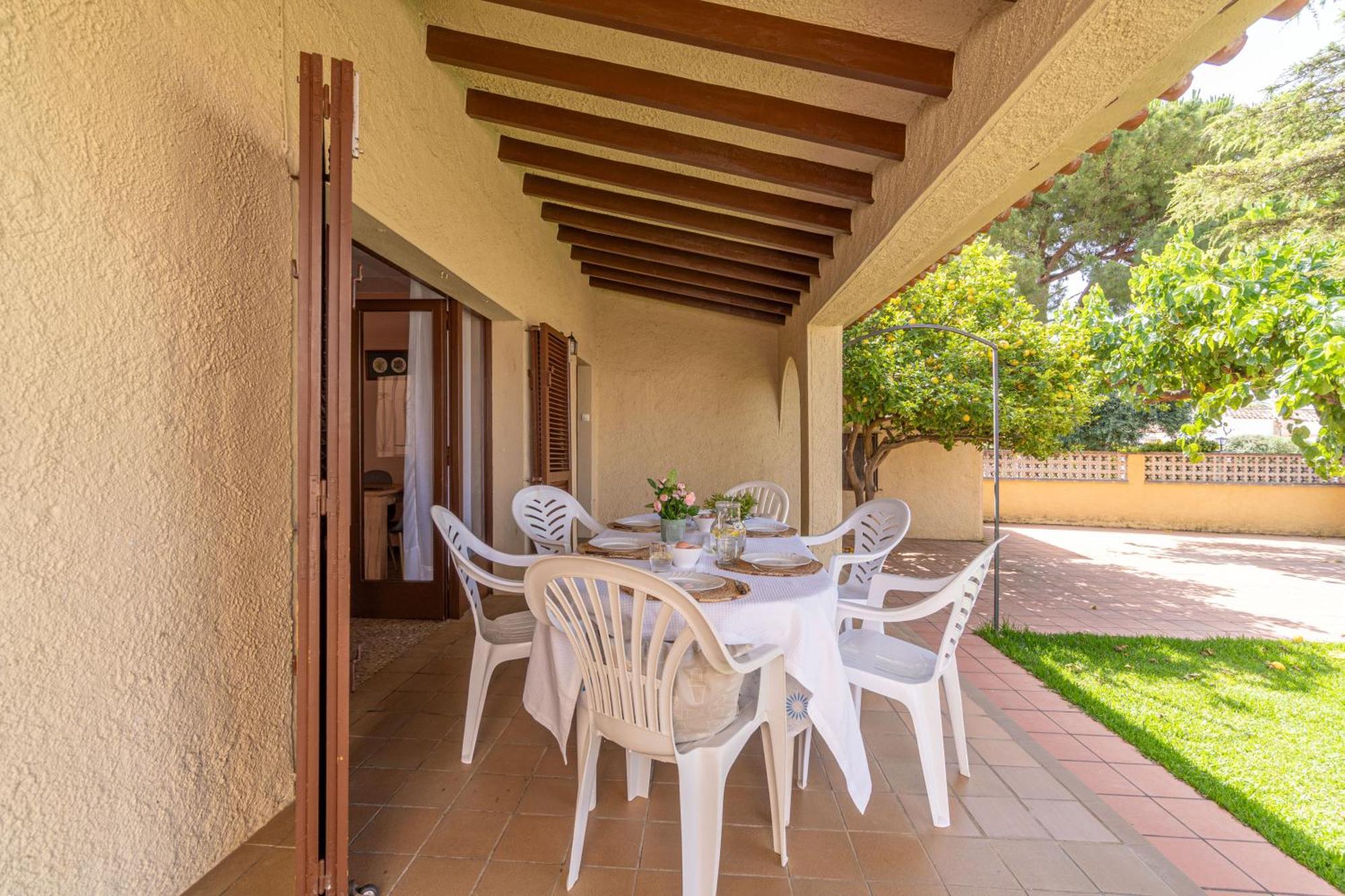 Apart-Rent Casa Con Jardin Pani 0081 Эмпуриабрава Экстерьер фото